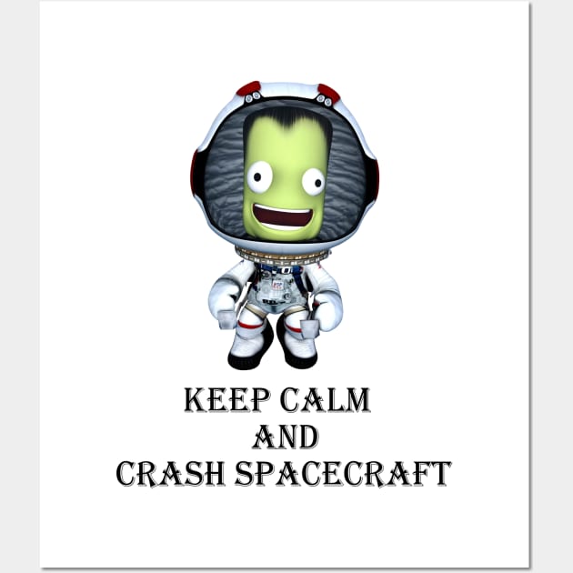 Kerbal Space Program Multi Colors Wall Art by Tracy Daum